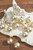 2.5” Champagne & Gold Matte Ornaments - Set of 12