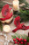 6” Resin Frost Flying Cardinal Ornament