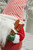 13” Resin Santa Gnome Figurine Red Hat Close Up