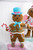 20” Fabric Pastel Gingerbread Man