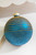 4" Line Ball Ornament - Bright Blue
