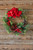 30” Christmas Amaryllis/Pine Wreath