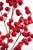 29” Metallic Cranberry Crabapple Spray Close Up