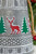 Detail of Deer & Tree on Galvanized Bell