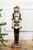 Black and White Harlequin Nutcracker