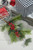 32” Frost Pine Berry Spray - Red & Green