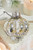 4.5" Regal Beaded Elizabethian Mercury Glass Ornament