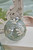 4" Shiny Mercury Glitter Bead And Pearl Ornament Ball