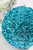 Large Sequin Blue Ornament
