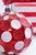 Polka Dot Ball - Red & White