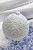 4” Glitter Metallic Mini Bead Ball Ornament