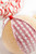 Waffle Texture Ornament with Gingham