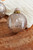3" Ball Text Glass Ornament Snowman
