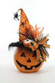 Karen Didion Lighted Candy Corn Pumpkin Door Décor - The Lamp Stand