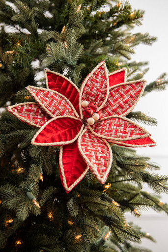 d*9様 DECORTÉ Wildflower Woodland xmas 20 Rustic Christmas Flowers - Winter Woodland Collection
