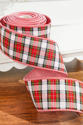 plaid-gingham-ribbon-
