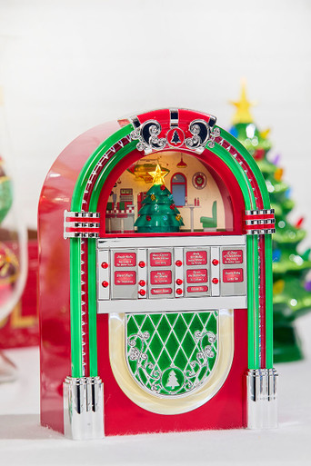 Rock--O-Rama Juke Box Red - Decorator's Warehouse