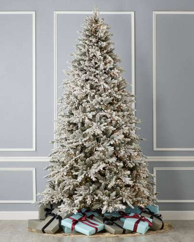 【トントトンさま】vintage tree ❀ モコモコ ホワイト モールツリー 75-Flocked-Dandan-Pine-with-