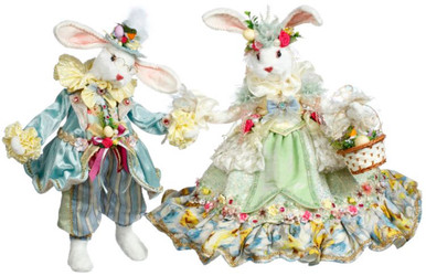 Mr & Mrs Peter Rabbit, Set of 2, Medium- 23-24 Inches