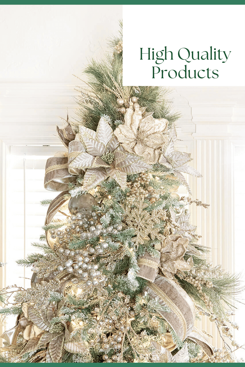 Natural Elegance | Christmas Tree Bundle | Decorator's Warehouse