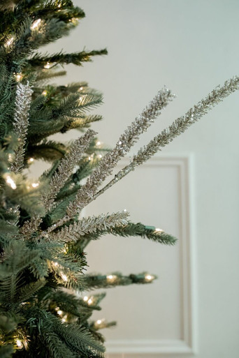 Sparkly Glitter Branches for Holiday Decorating - In My Own Style