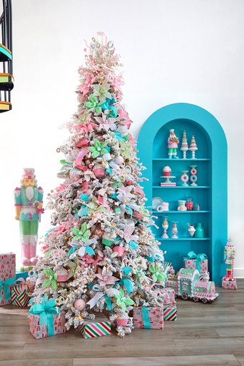 Snowflake Holiday Tree Topper  Santa's Holiday Christmas World