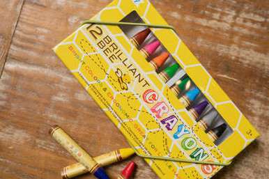 Brilliant Bee Crayons (Set of 12)