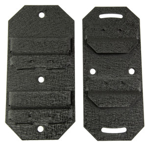 SKULL HOOKER LRG SHLDR FLUSH MNT BLK