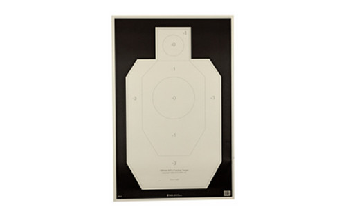 ACTION TGT IDPA PAPER 100PK