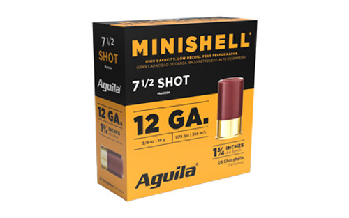 AGUILA MINISHELL 12GA #7.5 25/250