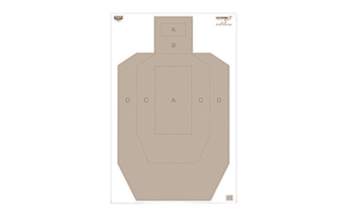 B/C EZE-SCORER IPSC TGT 100-23X35