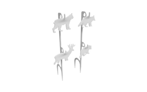 B/C RIMFIRE AR500 ANIMAL TARGET SET