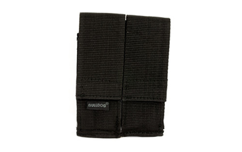 BULLDOG DBL MAG HLDR BLK