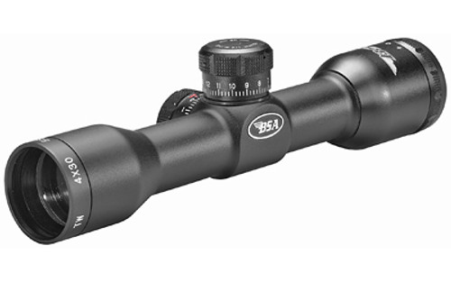 BSA TACT WPN 4X30 MIL DOT BLK