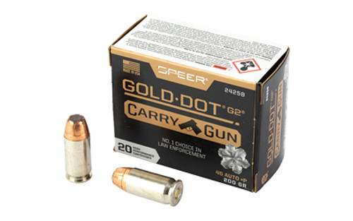 SPR GLD DT CARRY GUN 45AUTO +P 200GR