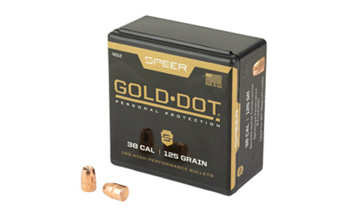 SPR GOLD DOT .357 125GR HP 100CT