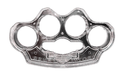 CBG PLASTIC KNUCKLES BTL OPNR CLEAR