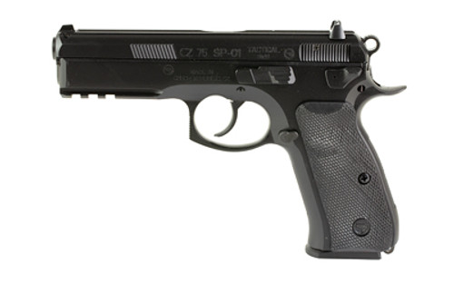CZ 75 SP-01 TAC 9MM 4.6" BLK 10RD FO
