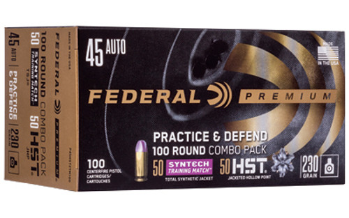 FED PRCTC & DFND 45ACP HST/SYN 230GR