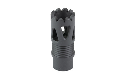 LBE FLASH HIDER TRI-PORTS 1/2X28 BLK