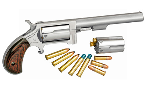 NAA SIDEWINDER 22LR/22WMR 4" 5RD STS