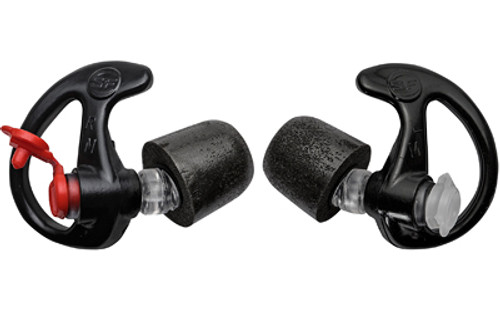 SUREFIRE SONIC DFNDR7 MD BLK 25 PAIR