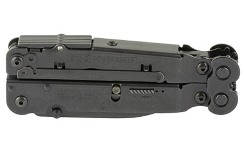 SOG POWERASSIST BLACK W/SHEATH