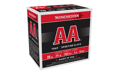 WIN AA HVY TRGT 20GA 2.75" #8 25/250