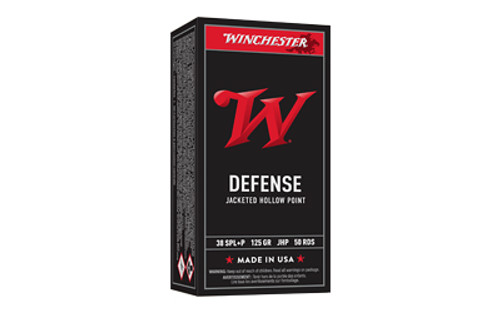 WIN USA 38SPL+P 125GR JHP 50/500
