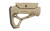 FAB DEF AR15 STOCK W/CHEEK REST TAN