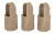 MAGPUL ORIG 9MM SUBGUN 3PK FDE