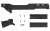 SB TACT FIXED CHASSIS FOR 10/22 BLK