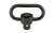UTG BUTTON QD SLING SWIVEL 1.38" BLK