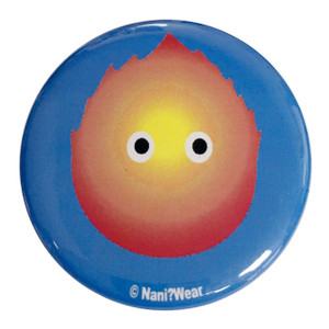 Howl's Moving Castle Inspired Calcifer Button